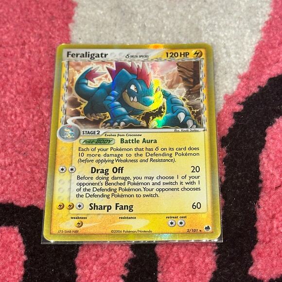 Feraligatr #2 – Pokémon TCG Dragon Frontiers – As Pictured - Picture 2 of 6